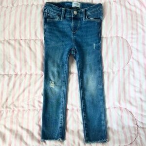 EUC Old Navy Toddler Girls Distressed Skinny Jeans